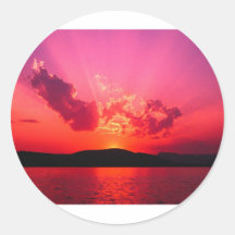 Sunset Sticker