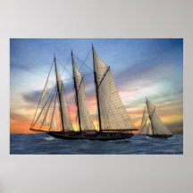 sunset trip print