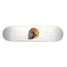 Sunset Urban Records Custom Skateboard