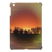 Sunset With Trees Case For The iPad Mini