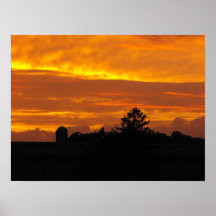 Sunset's Silhouette Posters
