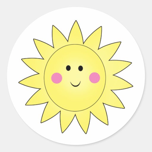 Sunshine Summer Stickers
