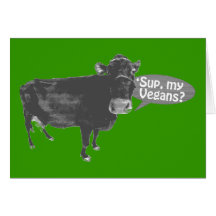 'sup my vegans cards