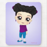 Super Cute Chibi Girl Mousepad