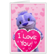 Super Cute Chipmunk Valentine Cards