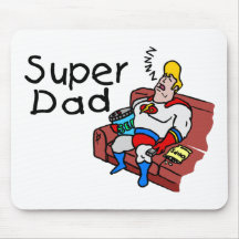 Super Dad (Sleeping) Mousemat