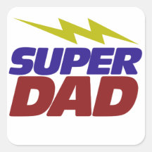 Super Dad Sticker