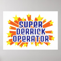 Super Derrick Operator Poster