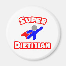 Super Dietician Refrigerator Magnets
