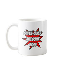 Super Duper Awesome Boss Coffee Mugs