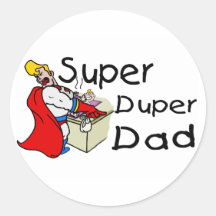 Super Duper Dad (1) Sticker