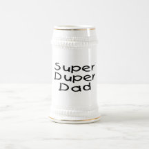 Super Duper Dad (2) Coffee Mugs