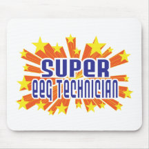 Super EEG Technician Mouse Mat
