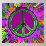 SUPER Groovy Peace Sign Print