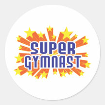 Super Gymnast Sticker