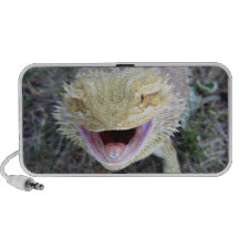 Super Happy Bearded Dragon Laptop Speaker