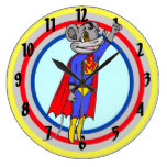 Super Hero Mouse Wall Clock