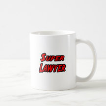Super Lawyer Mugs