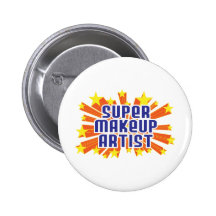 Super Makeup Artist Button