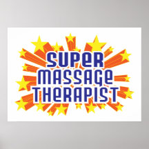 Super Massage Therapist Print