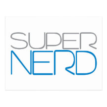 Super Nerd Postcard