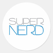 Super Nerd Stickers