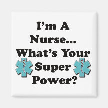 Super Nurse Magnet