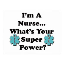 Super Nurse Post Cards