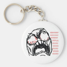 Super Rage Troll Keychain