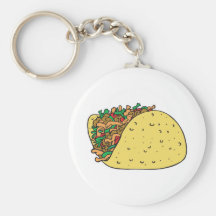 super stuffed taco keychains