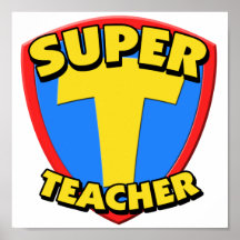Super Teacher Print