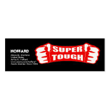 Super Tough Business Card Template