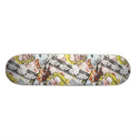 Supergirl Comic Capers Pattern 2 skateboards