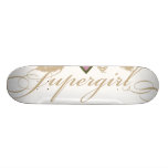 Supergirl Flowers skateboards