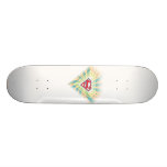 Supergirl Groovy Logo skateboards