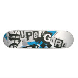 Supergirl Spills and Splatter skateboards