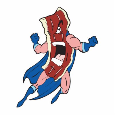 bacon superhero