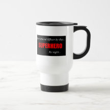 Superhero Correctional Officer Mug