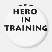 Superhero in training magnets