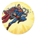 Superman breaks chains stickers