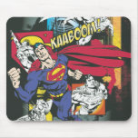 Superman Comic Black mousepads