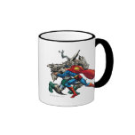 Superman Fights Enemy mugs