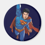 Superman Flying Forward Refrigerator Magnets