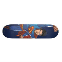 Superman Flying Forward Skate Deck