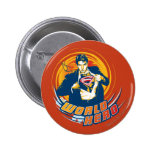 Superman World Hero Pinback Buttons