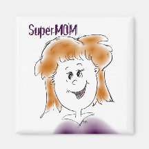 SuperMOM Magnet