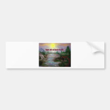 Supernova Inspirational Cabin Bumper Stickers