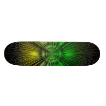 Supernova - Lime Green Skateboard Deck