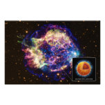 Supernova Remnant Cassiopeia A  Neutron Star photography