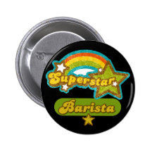 Superstar Barista Pins